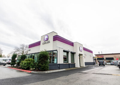 Photo showing a Taco Bell adaptive reuse conversation in Redmond, WA